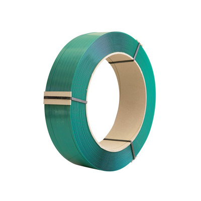 Polyester PET Strapping Omni 12mm x 2350m x 0.6mm Green Embossed