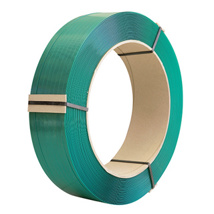 Polyester PET Strapping Omni 15.5mm x 1200m x 0.9mm Green Smooth