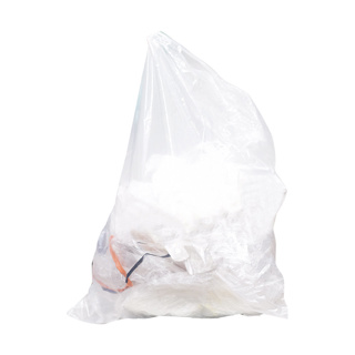 Poly Bags LDPE Clear 1000mmL x 1600mmW + 250mm 30um 200 bags/roll