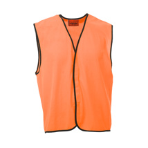 Safety Vest Orange Medium (Non-Reflective)