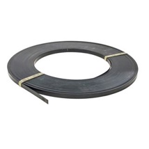 Steel Strapping Omni - Ribbon 12.7mm x 0.40mm Black 300mm Core  10kg/roll