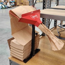 Omni Paperfil Paper Void Fill Manual Dispenser - Bench Mount