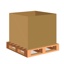 Cardboard Pallet Box Twin Layer 1C 1140mm x 1140mm x 870mm