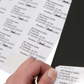 A4 Sheet Printer Labels White 1 label/sheet 210mm x 295mm 100 Sheets/Ctn