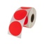 Stock Label Dots Red 55mm  250 labels/roll