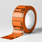 THIS WAY UP Label - Perforated Printed Stickers Orange 72mm X 100m 500/roll 