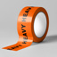 HEAVY Labels - Printed Stickers Heavy Orange 72mm x 100mm 500/roll 