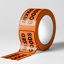 MIXED GOODS Labels - Printed Stickers Orange 72mm x 100mm 500/roll