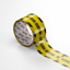 ILLEGAL DUMPING UNDER INVESTIGATION Barrier Tape 72mm x 100m Black on Yellow Flood Coat